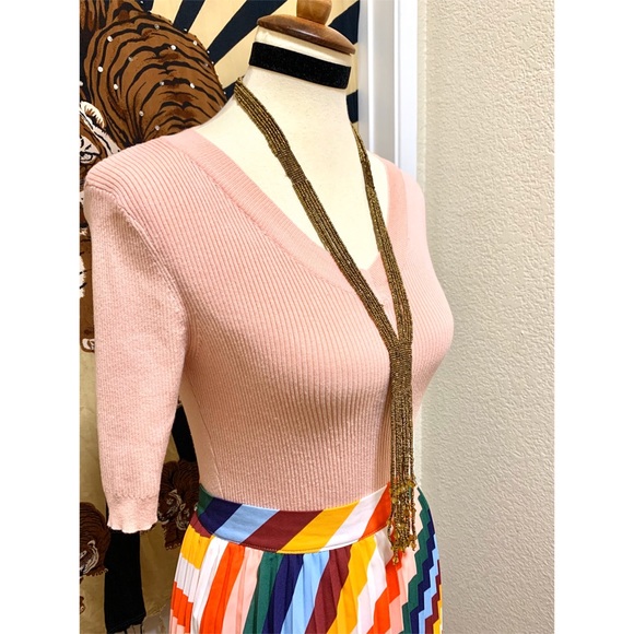 π Stylish boho seed bead necklace - Picture 2 of 6